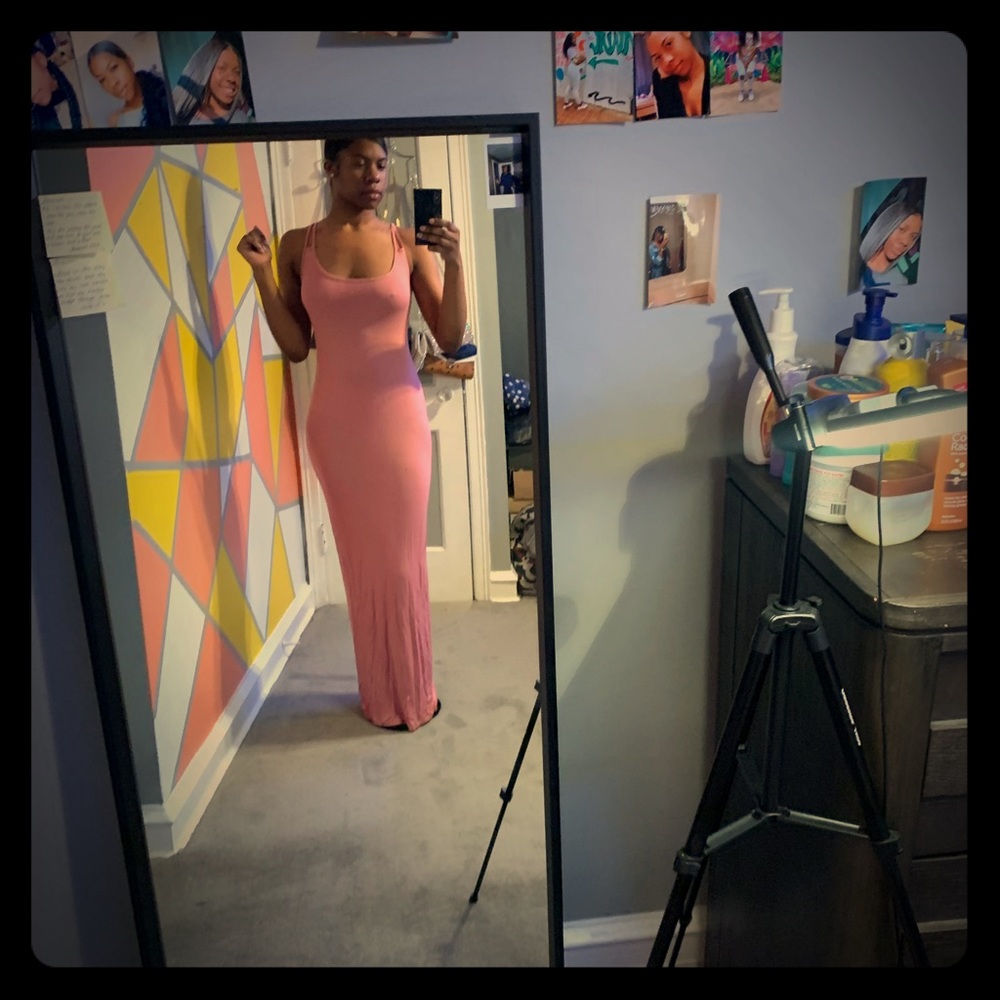 Pink summer dress